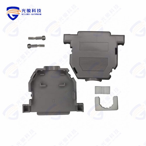 956-025-010R031《CONN BACKSHELL 25POS 180DEG GRAY》