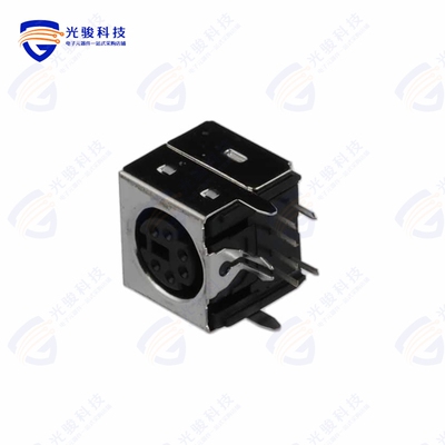 KMDGX-6S-BS《CONN RCPT FMALE MINI DIN 6P SLDR》