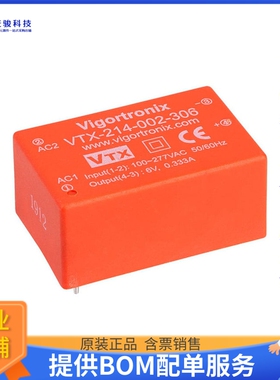 VTX-214-002-305电源模块【AC/DC CONVERTER 5V 2W】