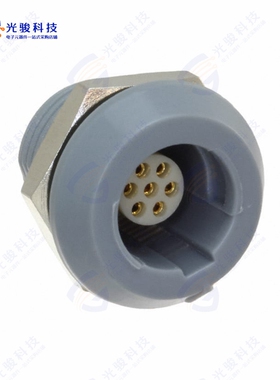 8P1P007200GRF01《CONN RCPT FMALE 7P GOLD SLDR CUP》