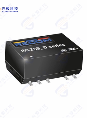 R0.25DA-151212-R《DC DC CONVERTER 2X12V 250MW》