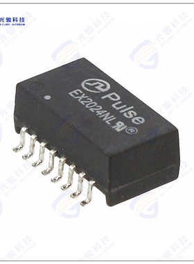 EX2024NLT 变压器XFRMR LAN ISOL 10BASET 1:2.5 SMD