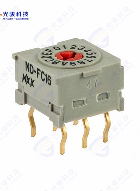 NDFC16P 《SW ROTARY DIP HEX COMP 100MA 5V》