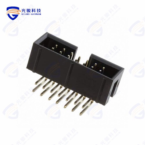 BHR-14-HUA-ML《CONN HEADER R/A 14POS 2.54MM》