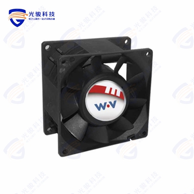 DC0803812M2B-2T0《FAN 12VDC 80X38MM 2WIRES》