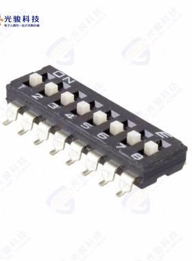 KAE08LGGT 《SWITCH SLIDE DIP SPST 25MA 24V》