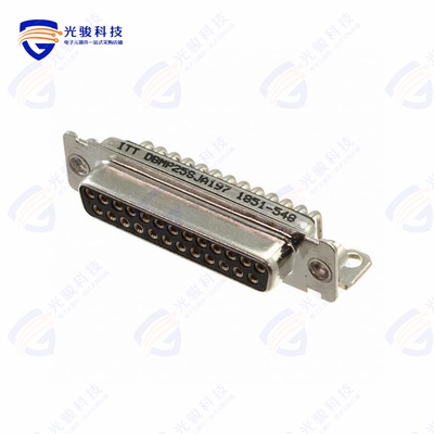 DBMP25SJA197《CONN D-SUB RCPT 25POS R/A PCB》