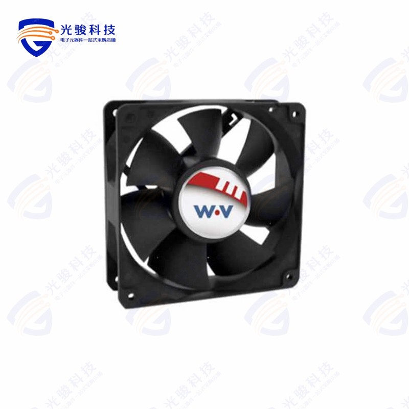 DC1203812W2B-2T0《FAN 12VDC 120X38MM 2WIRES》