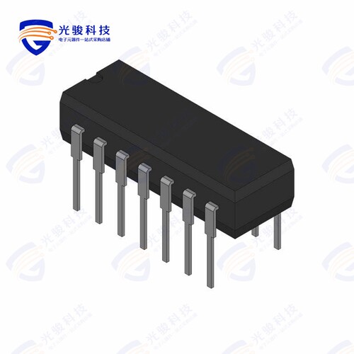 逻辑芯片MC74HC74AN《IC FF D-TYPE DUAL 1BIT 14DIP》