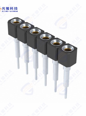 316-93-106-41-003000《CONN SOCKET 6POS 0.1 GOLD PCB》