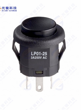 LP0125CMKW01A 《SWITCH PUSHBUTTON DPDT 3A 125V》