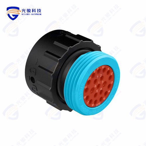 AHDP06-18-20SR-WTA《CONN PLG HSG FMALE 20POS INLINE》