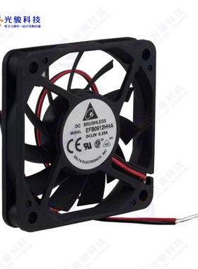EFB0612HHA《FAN AXIAL 60X10MM 12VDC WIRE》