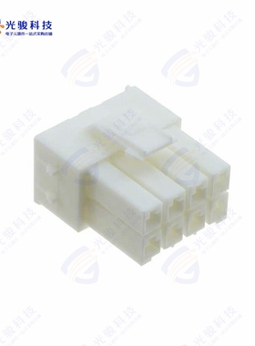 177902-1《CONN HOUSING PLUG 8POS .156 NAT》
