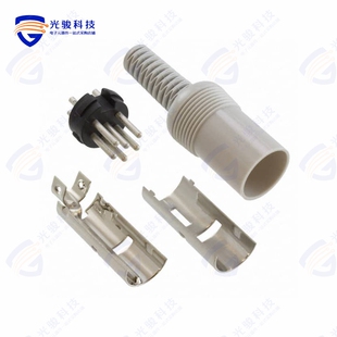 MALE PLUG CONN 6POS SOLDER DIN 12GM6MX