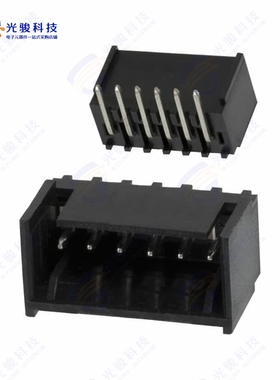 2-644803-6《CONN HEADER R/A 6POS 2.54MM》