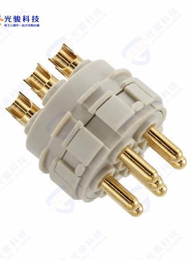 1594263《CONN MALE INSERT 7P SOLDER CUP》