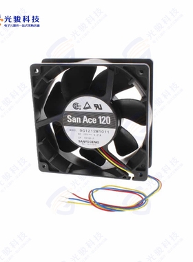 9G1212M1011《FAN 120X38MM 12VDC RBLS TACH》