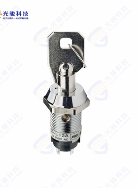 CKL12ATW01-010 《SWITCH KEYLOCK 2POS SPDT 3A 250V》
