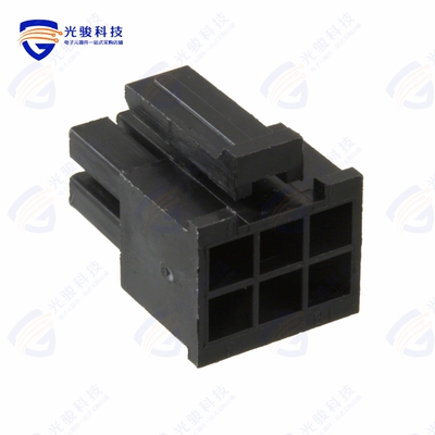 10127716-06LF《CONN RCPT HSG 6POS 3.00MM》