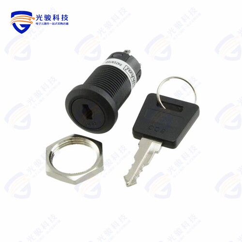 CKM12BFW01-009 《SWITCH KEYLOCK 2POS SPDT 3A 250V》