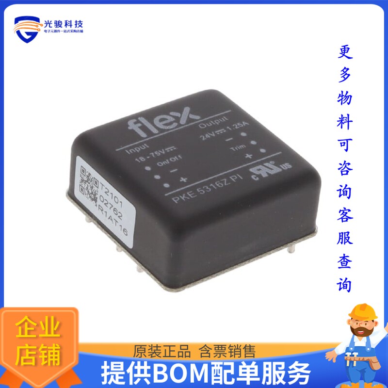 PKE5316ZPI电源模块【DC DC CONVERTER 24V 30W】
