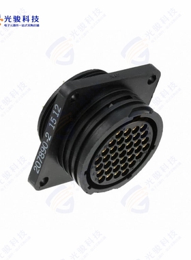 207890-2《CONN RCPT FMALE 37P GOLD SOLDER》