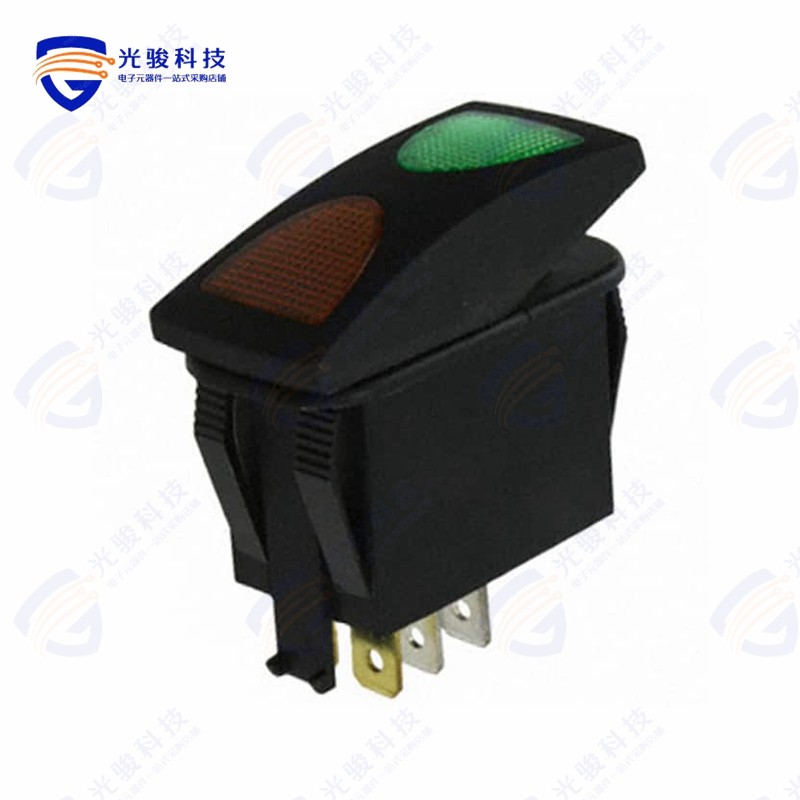 GRB292N301BBAG1 《SWITCH ROCKER SPST-NO 21A 14V》