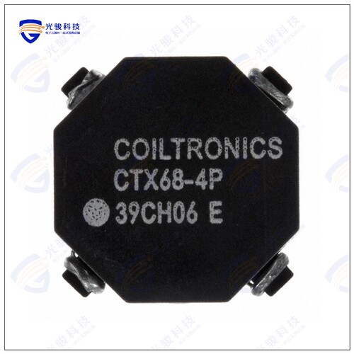 CTX68-4P-R 电感器INDUCT ARRAY 2 COIL 67.37UH SMD