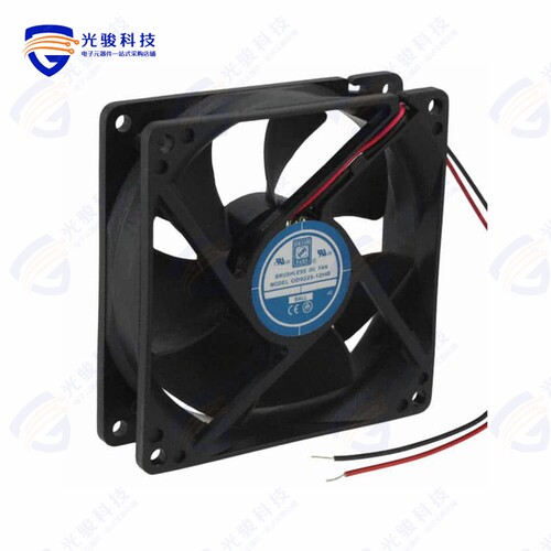 OD9225-12HBIP55《FAN AXIAL 92.5X25MM 12VDC WIRE》