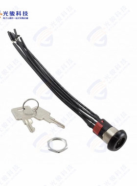 Y2001U2C8WCRQ 《SWITCH KEYLOCK 3POS DP3T 4A 125V》