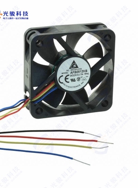 AFB0512HB-TP41《FAN AXIAL 50X15MM 12VDC WIRE》