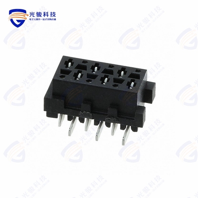 7-2178711-6《CONN RCPT 6POS 0.1 TIN SMD》