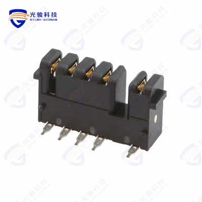 1473971-2《CONN RCPT 5POS 2.50MM R/A SLDR》