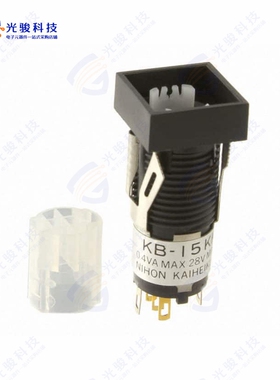 KB15KKG01 《SWITCH PUSH SPDT 0.4VA 28V》
