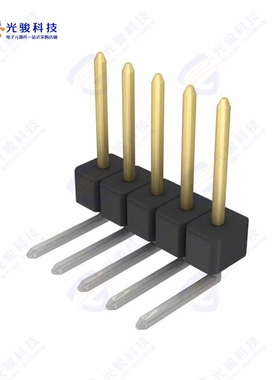 PBC05SGBN《CONN HEADER R/A 5POS 2.54MM》