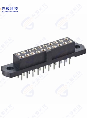 M80-4103442《CONN RCPT 34POS 0.079 GOLD PCB》