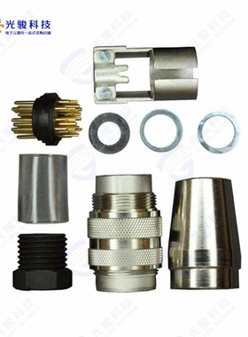 C09131H0142002U《CONN PLUG MALE 14P GOLD SLDR CUP》