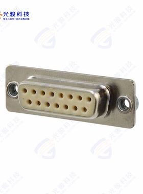 772-E15-213R011《CONN D-SUB RCPT 15P PNL MNT SLDR》