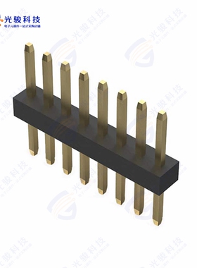 BC020-08-A-0200-0300-L-G《8POS 1.0MM PITCH PIN HEADER, SIL》