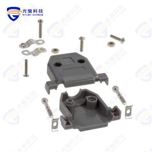 977-015-010R031《CONN BACKSHELL 15POS 180DEG GRAY》