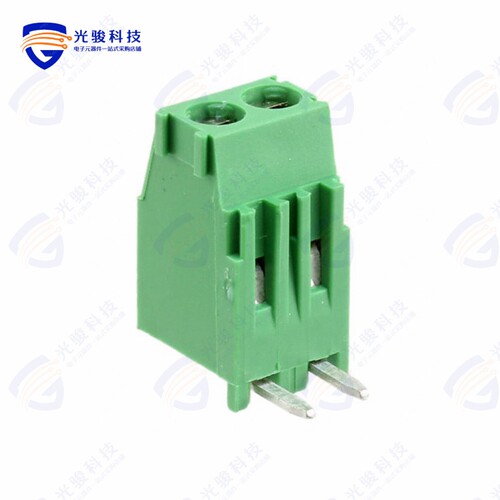 284414-2《TERM BLK 2P TOP ENTRY 3.5MM PCB》