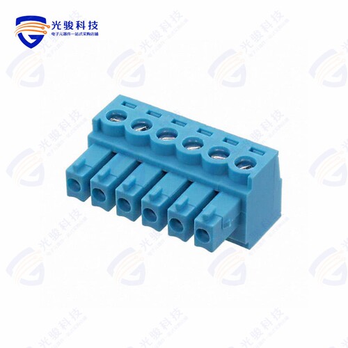 TBP02P1-381-06BE《TERMINAL BLOCK, PLUGGABLE, 3.81,》