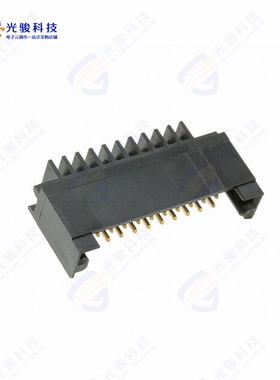 6-102589-2《CONN HEADER R/A 20POS 2.54MM》