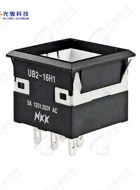 UB216KKW015F 《SWITCH PUSHBUTTON SPDT 5A 125V》