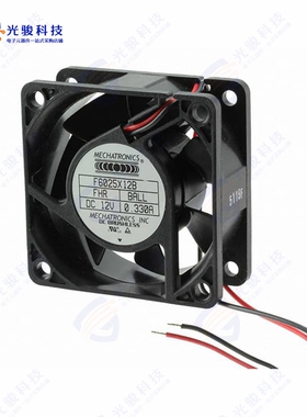 F6025X12B-FHR《FAN AXIAL 60X25MM 12VDC》