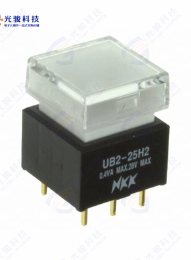 UB225SKG036B-3JB 《SWITCH PUSH DPDT 0.4VA 28V》