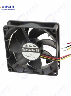 9A0912S4011《FAN 92X25MM 12VDC RBLS TACH》