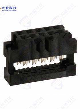 89947-710LF《CONN RCPT 10POS IDC 28AWG GOLD》