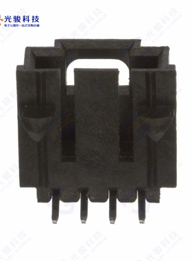 705550003《CONN HEADER R/A 4POS 2.54MM》